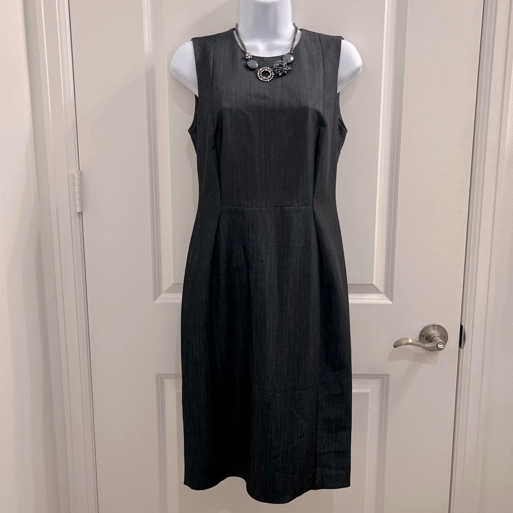 CALVIN KLEIN DARK GRAY DRESS SIZE 4